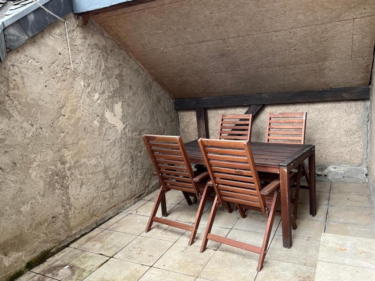 Appartement Direkter Moselblick I Altbau I 4 Personen I Terrasse à Sankt Aldegund Extérieur photo