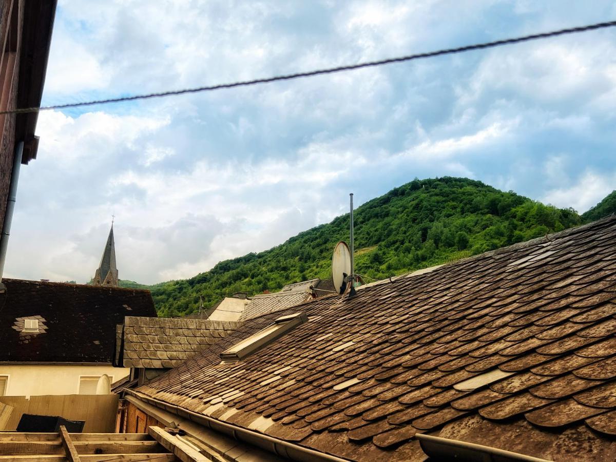 Appartement Direkter Moselblick I Altbau I 4 Personen I Terrasse à Sankt Aldegund Extérieur photo